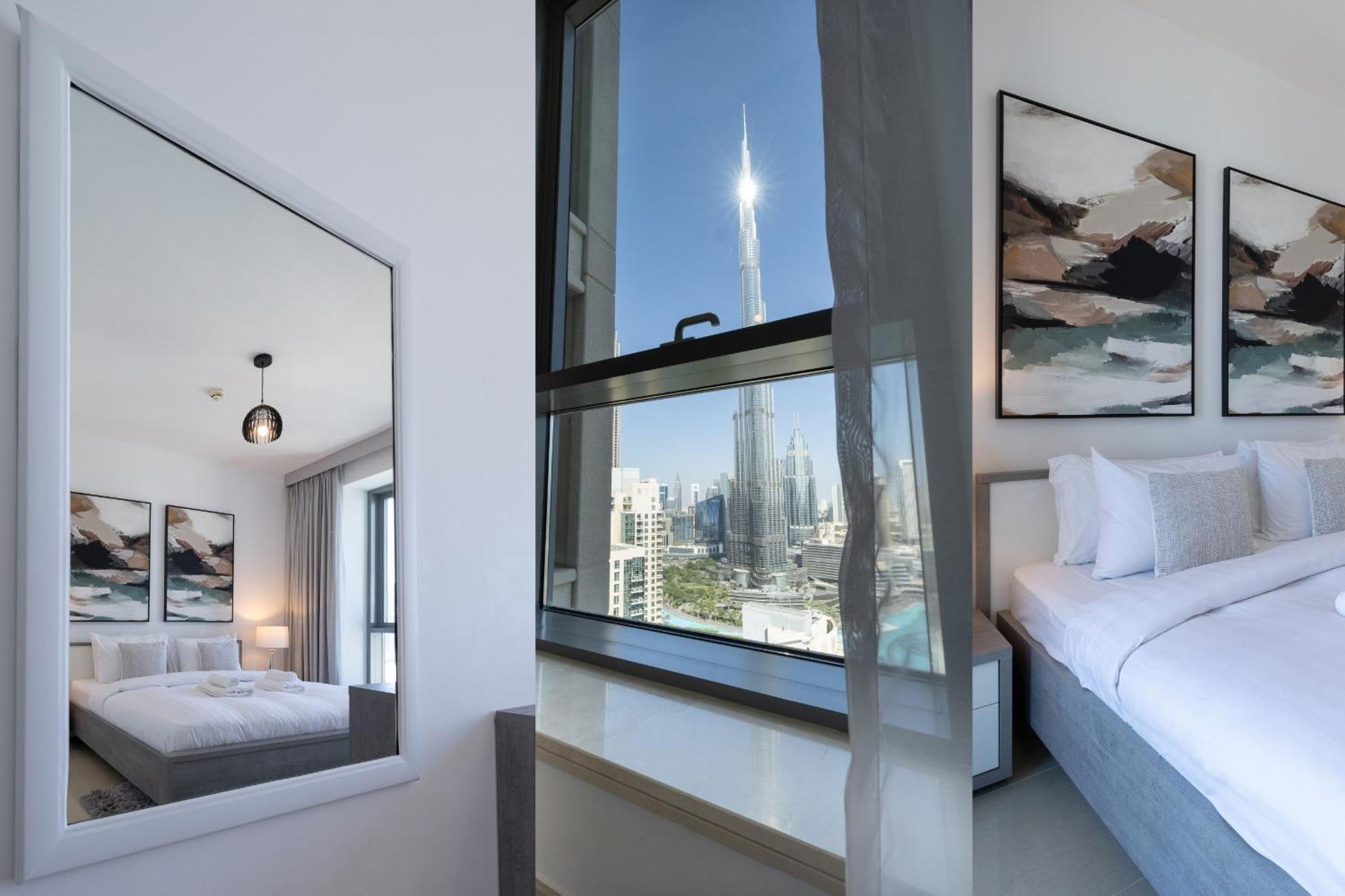 Signature Burj Khalifa View Residence Дубай Екстериор снимка